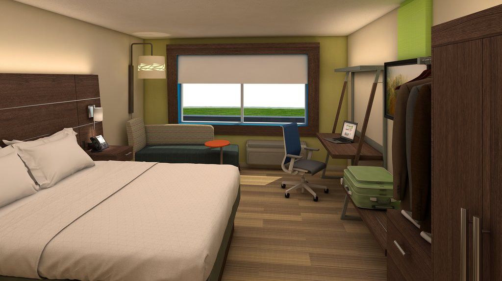 Holiday Inn Express & Suites Raleigh Ne - Medical Ctr Area By Ihg Exterior foto